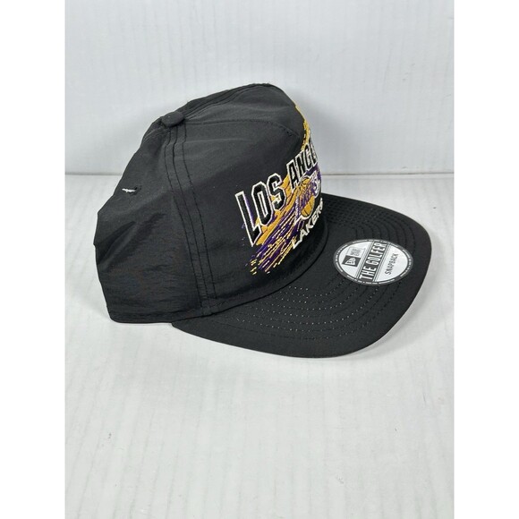 New Era Los Angeles Lakers The Golfer Snapback Adjustable Nylon Hat Cap OSFM - Picture 3 of 5